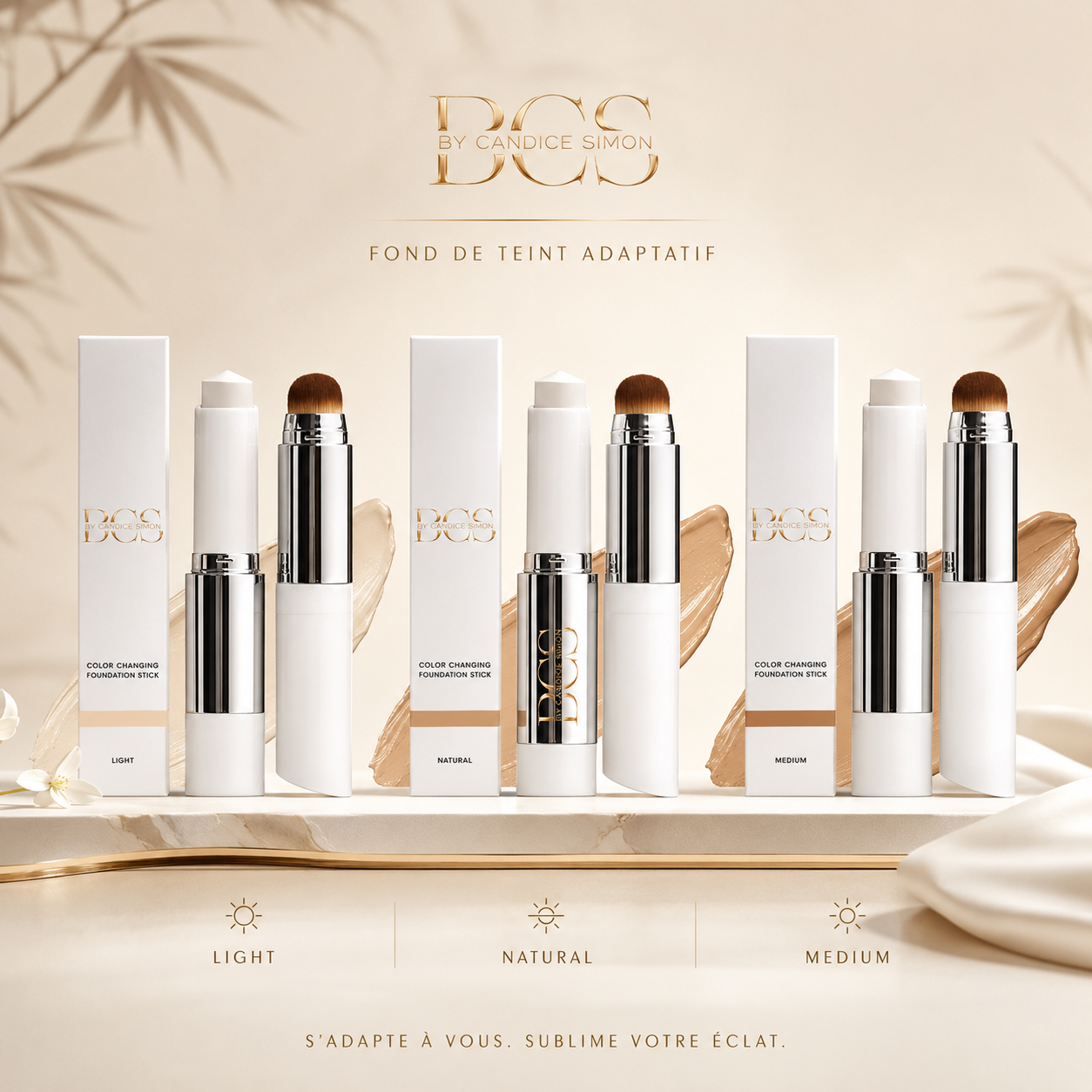 COLOR CHANGING FOUNDATION STICK