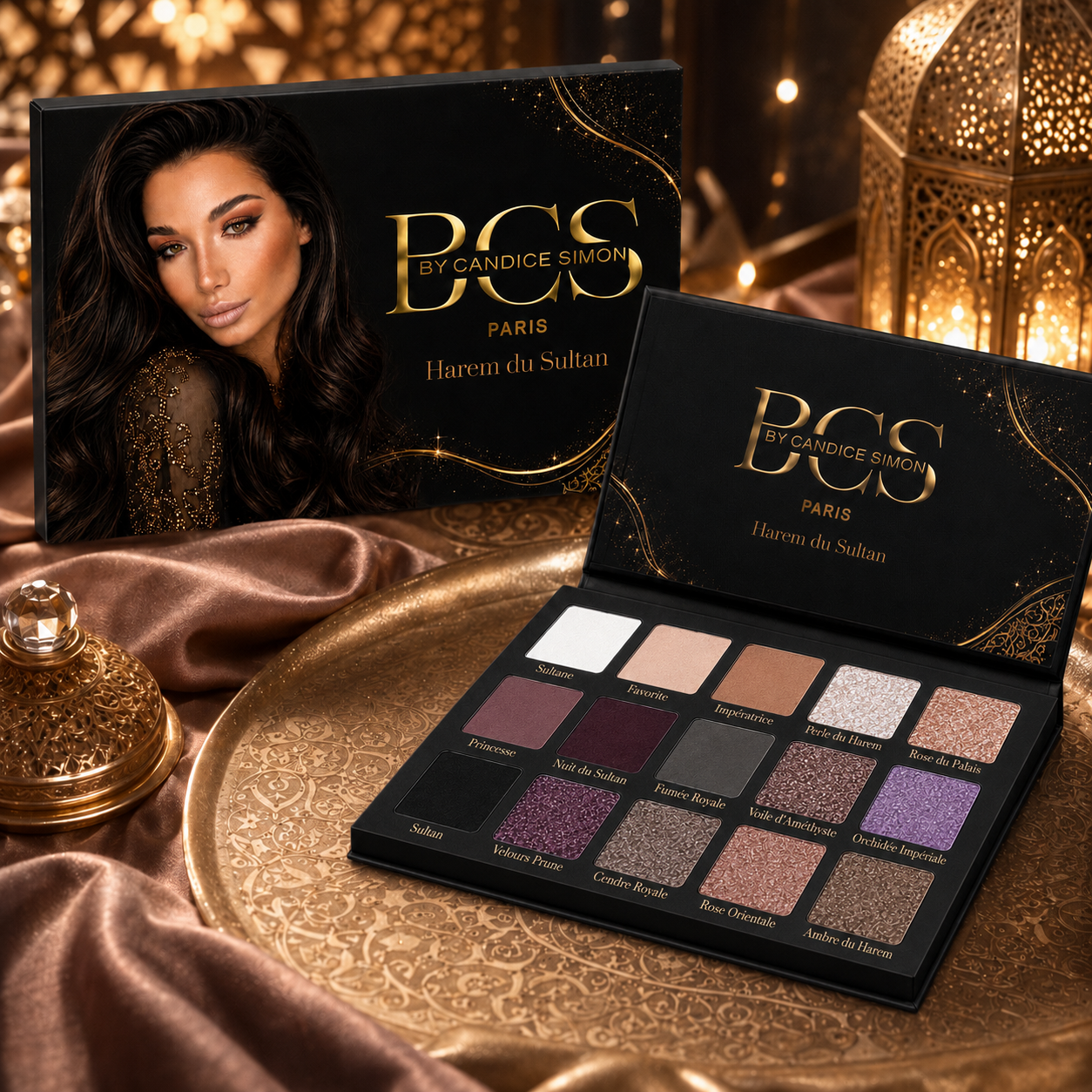 Lidschatten-Palette „Juwelen der Sultanin“ – Sultan-Harem-Kollektion