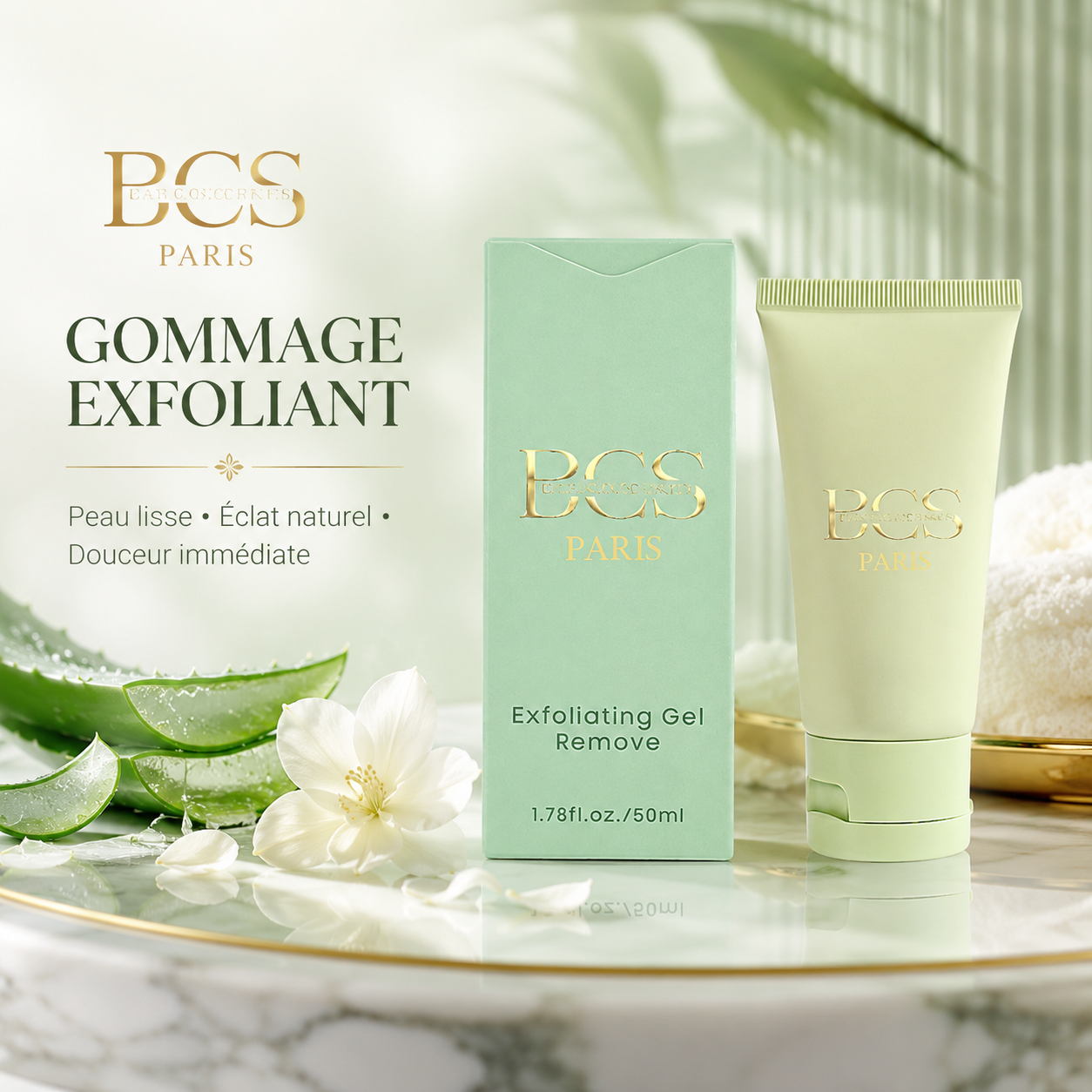 Gommage Gel Exfoliant Douceur à l’Aloe Vera