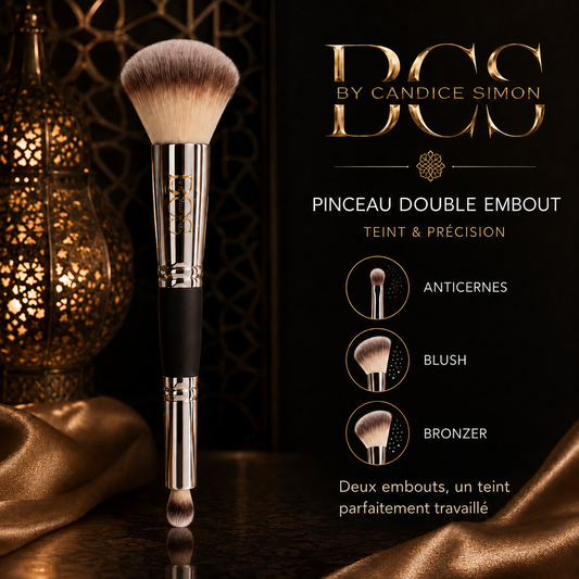 PINCEAU DOUBLE EMBOUT TEINT & PRÉCISION