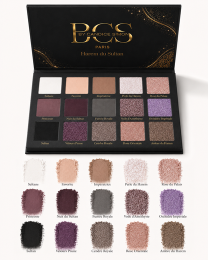 Lidschatten-Palette „Juwelen der Sultanin“ – Sultan-Harem-Kollektion