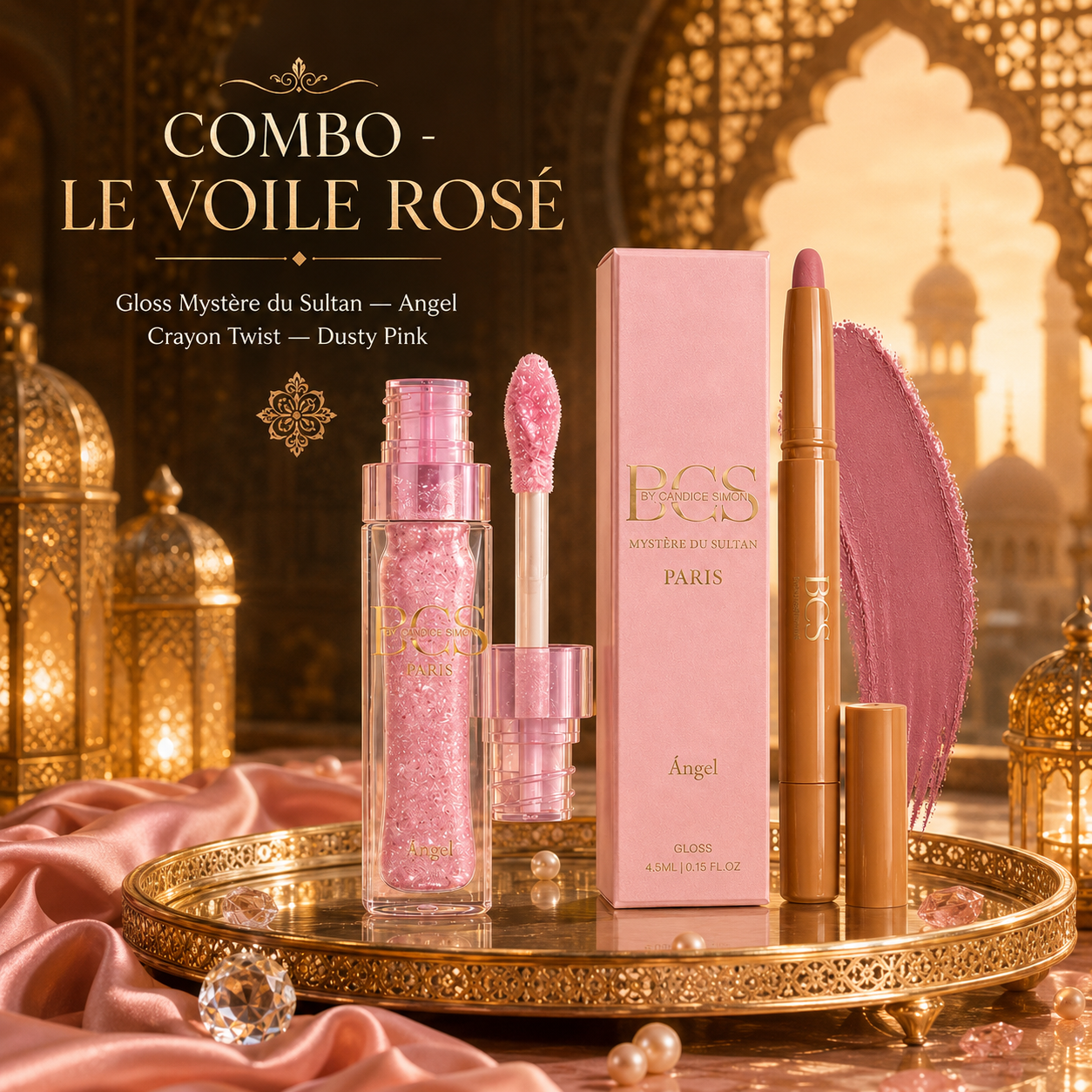 COMBO - LE VOILE ROSÉ