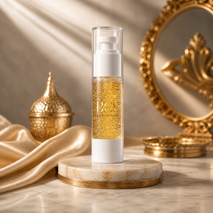 Sultan-Ritual – Gesichtsreinigung mit Goldpartikeln