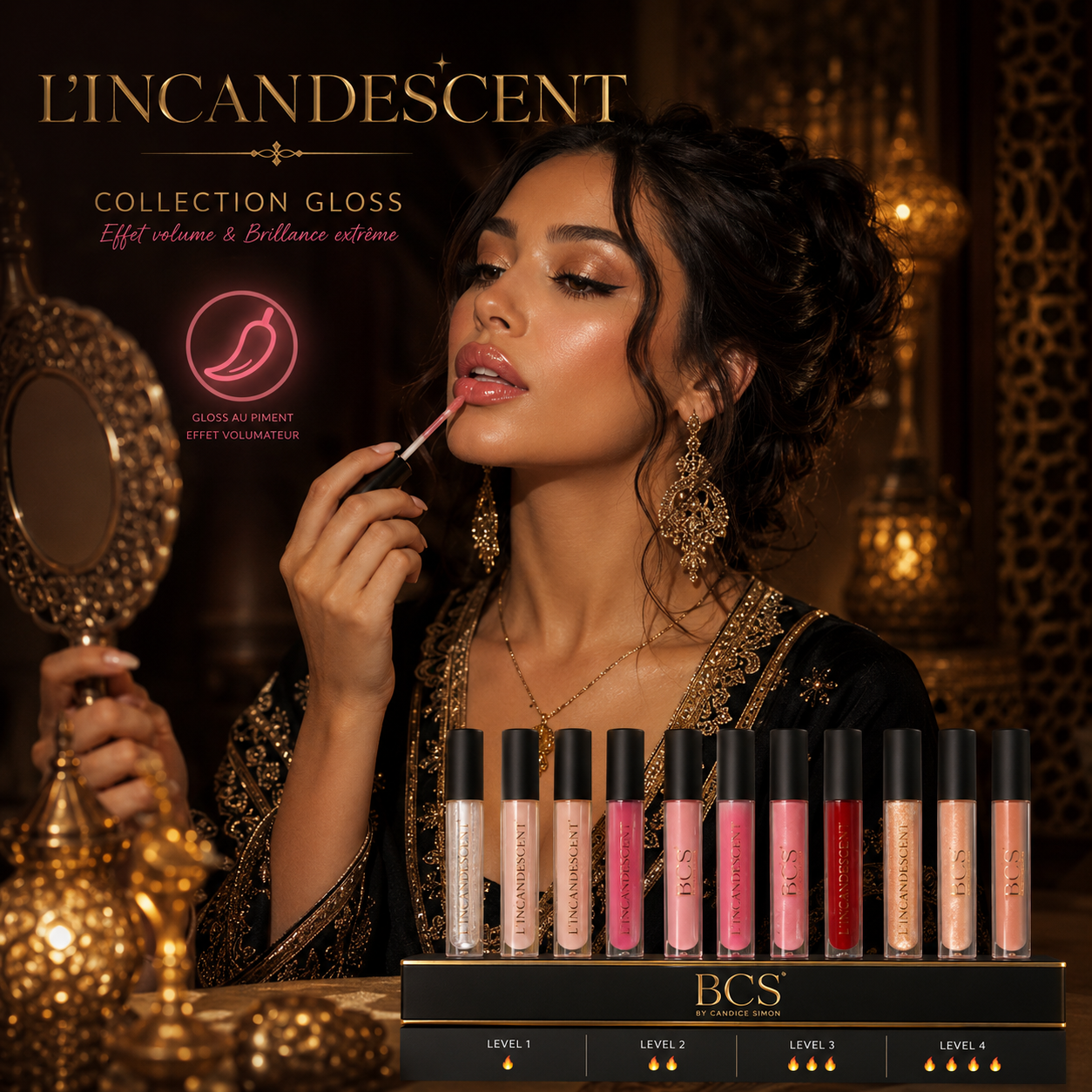 L’INCANDESCENT- GLOSS REPULPANT AU PIMENT