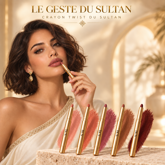 CRAYONS TWIST  " LE GESTE DU SULTAN "