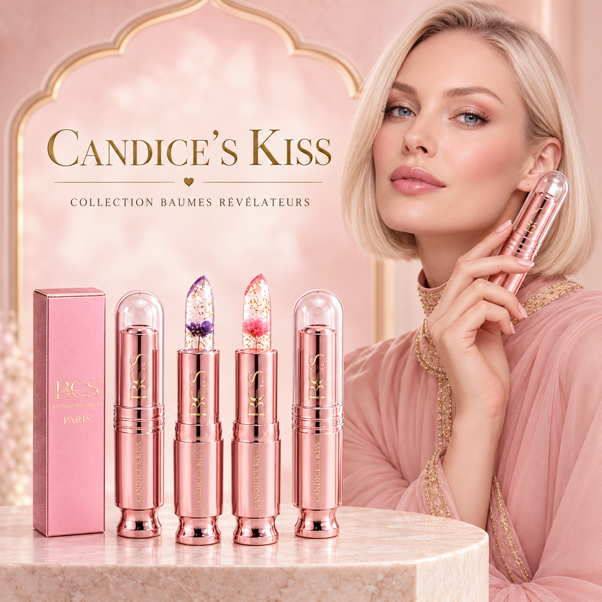 Candice’s Kiss – Baume réactif au pH – By Candice Simon