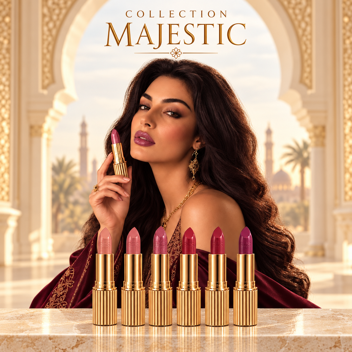 Majestic – Rouge à lèvres – By Candice Simon