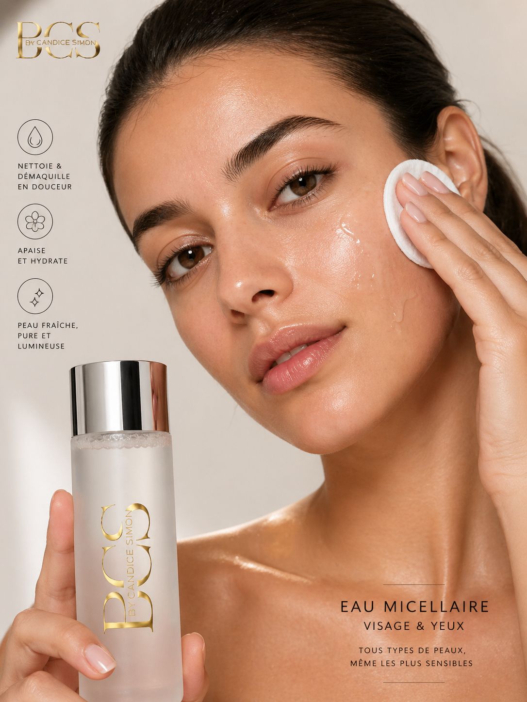 MICELLAR CLEANSING WATER - By Candice Simon