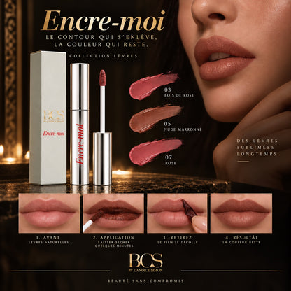 Encre-moi By Candice Simon - collection contour des lèvres pelable longue tenue
